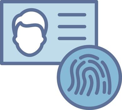 identificación vibrante visual objeto gráfico vector