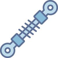 Shock Absorber Compact Web Symbol Graphic vector