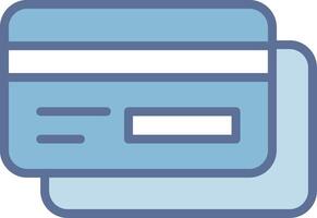Debit Card Creative Grid Symbol Shape vector