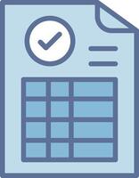 Frequency table Minimal Art Object Structure vector