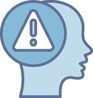 Mental Health Responsive App Shape Design vector