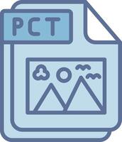 PCT Custom Line Element Graphic vector
