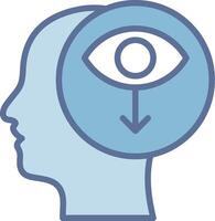 Self awareness Wireframe App Design Element vector