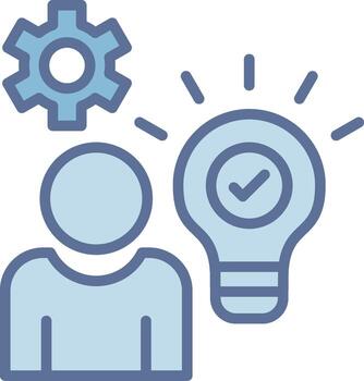 Solution Clean Digital Interface Concept vector