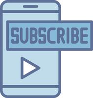 Subscribe Handcrafted UI Symbol Sketch vector