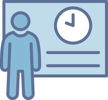 Time management Smooth UI Symbol Structure vector