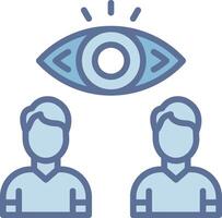 Supervision Soft Outline Graphic Shape vector