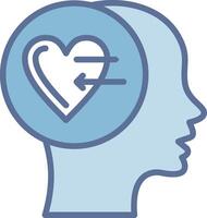 Empathy Minimal Design Badge Artwork vector