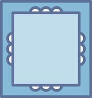 Frame Coded UI Symbol Layout vector