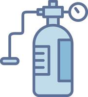 Oxygen Tank Smooth UI Symbol Structure vector