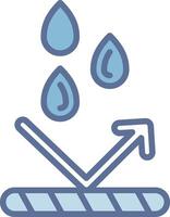 Water Resistant Thin Graphic Shape Design vector