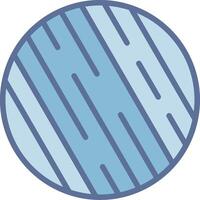 Uranus Dark Mode Symbol Shape vector