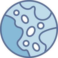 Pluto Mobile App Illustration Drawing vector