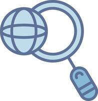 Global Research Abstract UI Visual Element vector