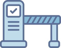 Barrier Modern Tech Object Illustration vector