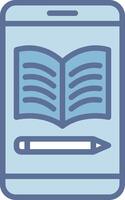 Book Clean UI Concept Sketch vector