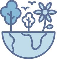 Eco Erath Compact Web Symbol Graphic vector