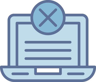 Access Denied Monotone Sketch Design Element vector