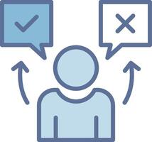 True or false Compact Web Symbol Graphic vector