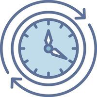 Overtime Geometric Style Badge Design vector