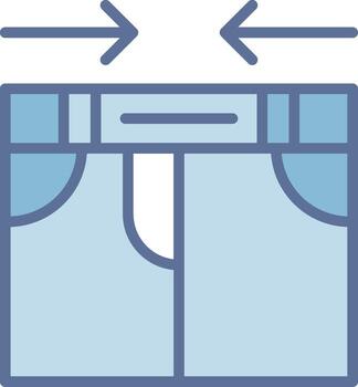 Waist App-Based UI Graphic vector