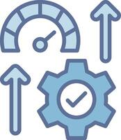 Development UI Badge Layout vector