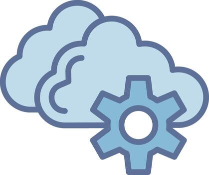 nube 3d interfaz forma diseño vector