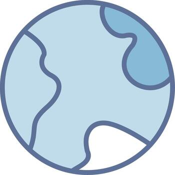 Globe Neon UI Symbol Sketch vector