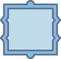 Frame Web Style Graphic Piece vector