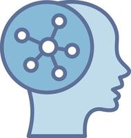 Psychology App-Based UI Graphic vector