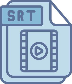 srt suave ui símbolo estructura vector