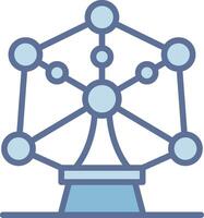 Atomium Interactive UI Design Element vector
