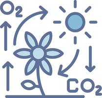 Photosynthesis Clean Frame Object Illustration vector