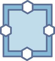 Frame Outlined Frame Object Design vector