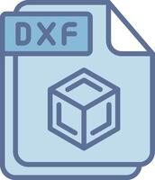 DXF Clean Frame Object Illustration vector