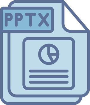 PPTX Sharp Edge Visual Object vector