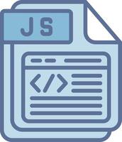 JS Cool Tone Form Structure vector