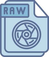 RAW Bright Tone Visual Symbol vector