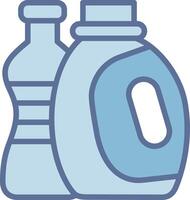 Bottles Sleek Visual Mark Structure vector