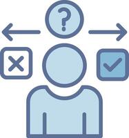 Hesitate Interface Line Graphic Element vector