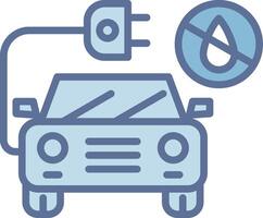 No Fossil Fuels Elegant Flat Illustration Form vector