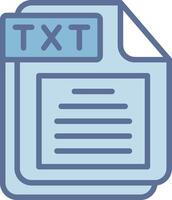 TXT Flat UI Form Design vector
