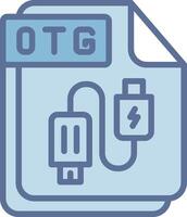 OTG Digital Tech Element Graphic vector