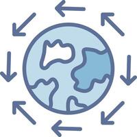 Global distribution User Interface Mark Element vector