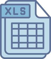 XLS Pixel Style Badge Layout vector