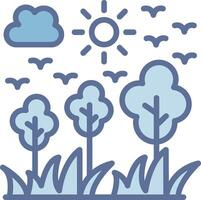 Jungle Creative Grid Symbol Shape vector