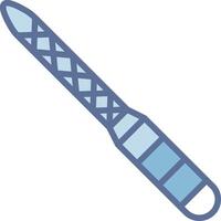 Nail File Sharp Edge Visual Object vector