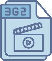 3G2 Sharp Line Mark Symbol vector