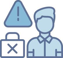 Unemployed Interactive UI Design Element vector