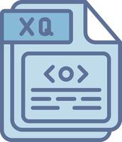 XQ Clean UI Concept Sketch vector